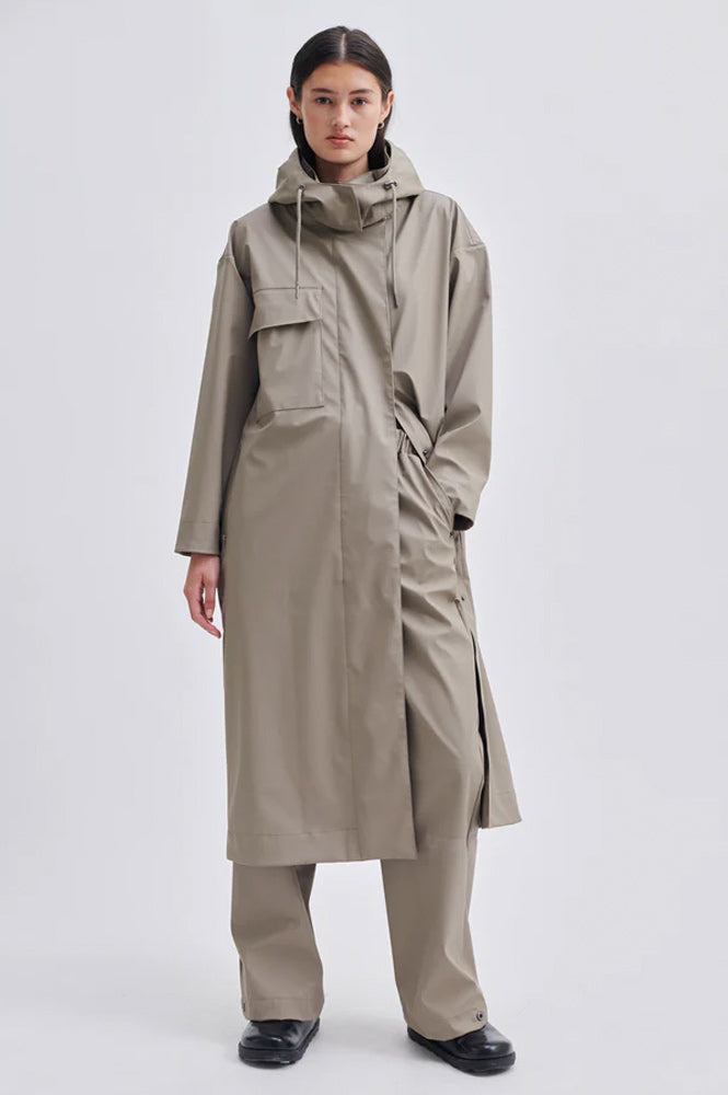 Second Female Stormie Roasted Cashew Coat - The Mercantile London