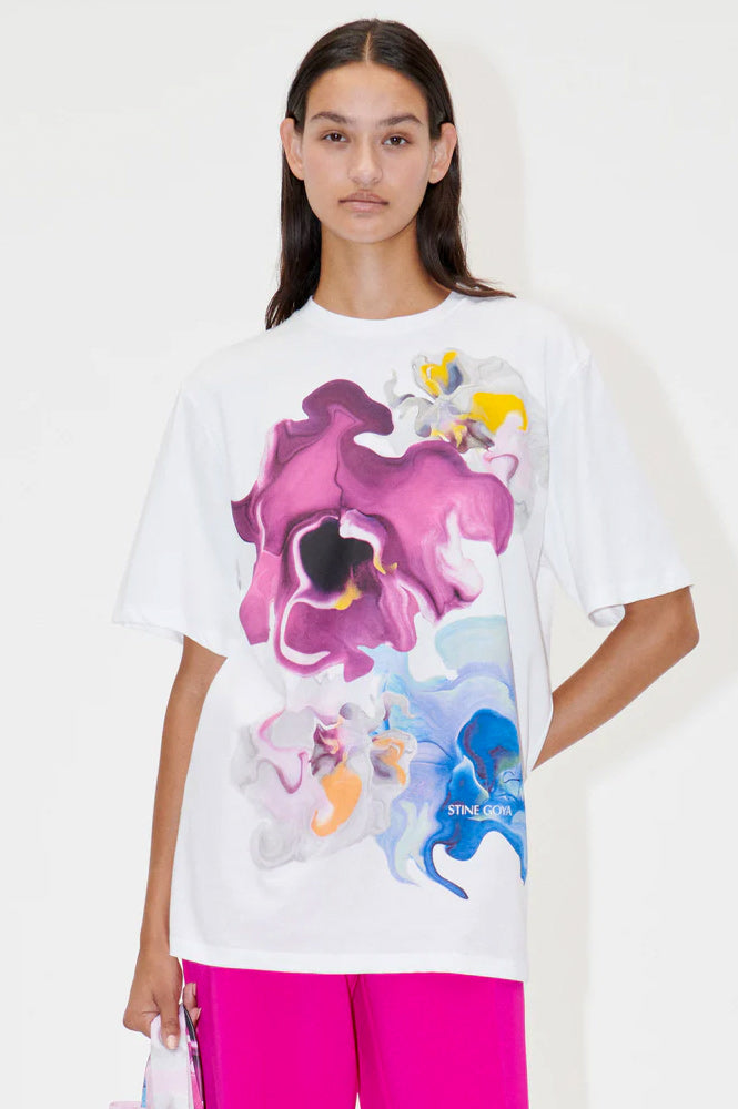 Stine Goya Margila Light Orchid T-Shirt - The Mercantile London