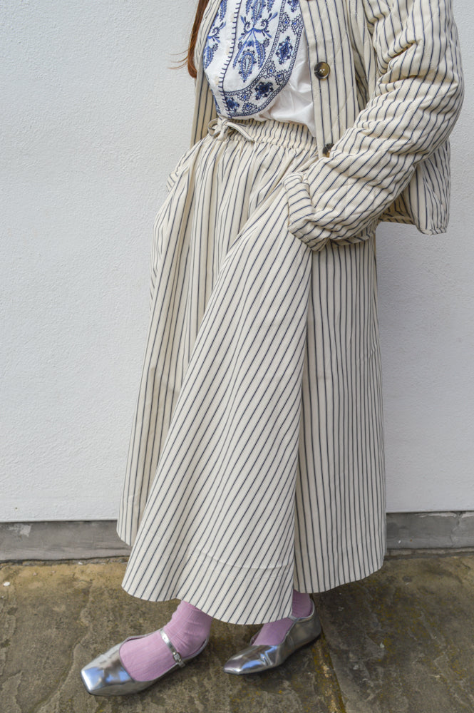 Lolly's Laundry Bristol Stripe Midi Skirt