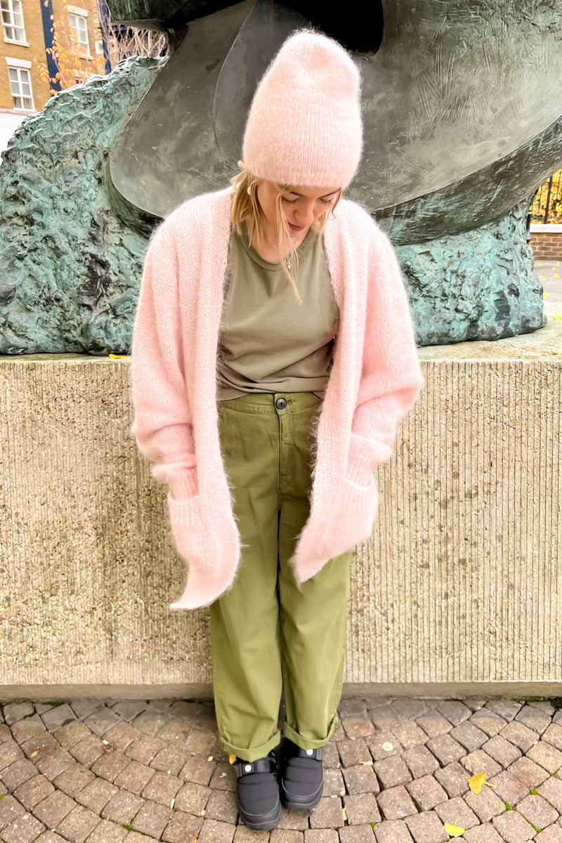 YOKO Wool Cocobello Pink Hat - The Mercantile London
