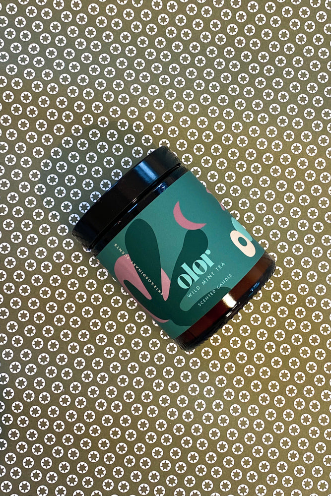 Olor Wild Mint Tea Jar Candle - The Mercantile London