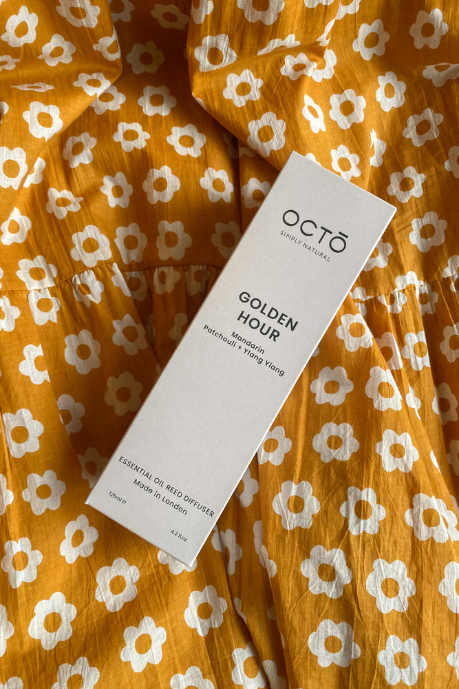 Octo London Golden Hour Reed Diffuser (Mandarin + Patchouli) - The Mercantile London