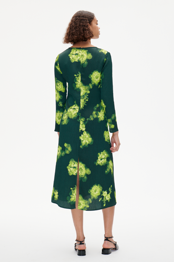 Baum Und Pferdgarten Amilo Green Margot Flower Dress - The Mercantile London