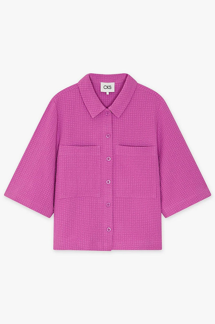 CKS Selin Lilac Shirt - The Mercantile London