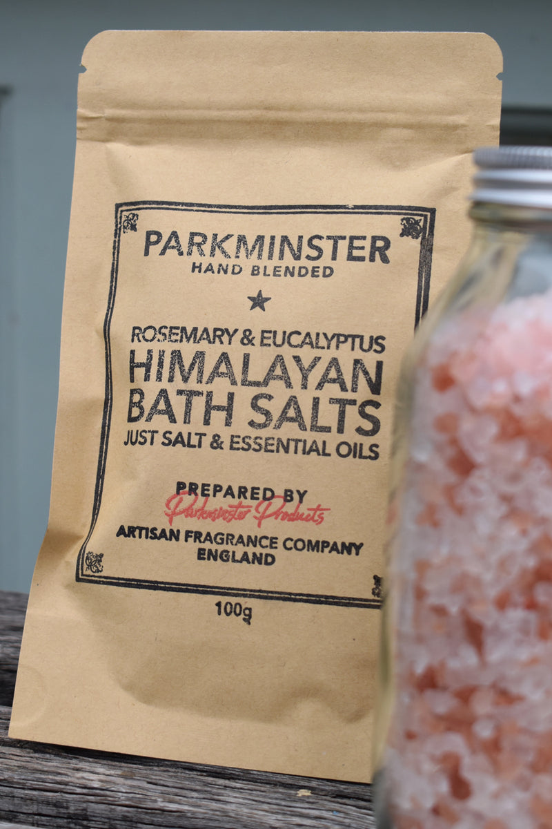 Parkminster Rosemary & Eucalyptus Bath Salts Sachet - The Mercantile London