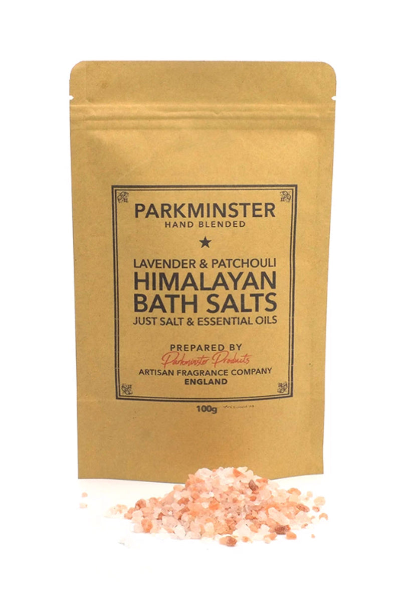 Parkminster Lavender & Patchouli Bath Salts Sachet - The Mercantile London