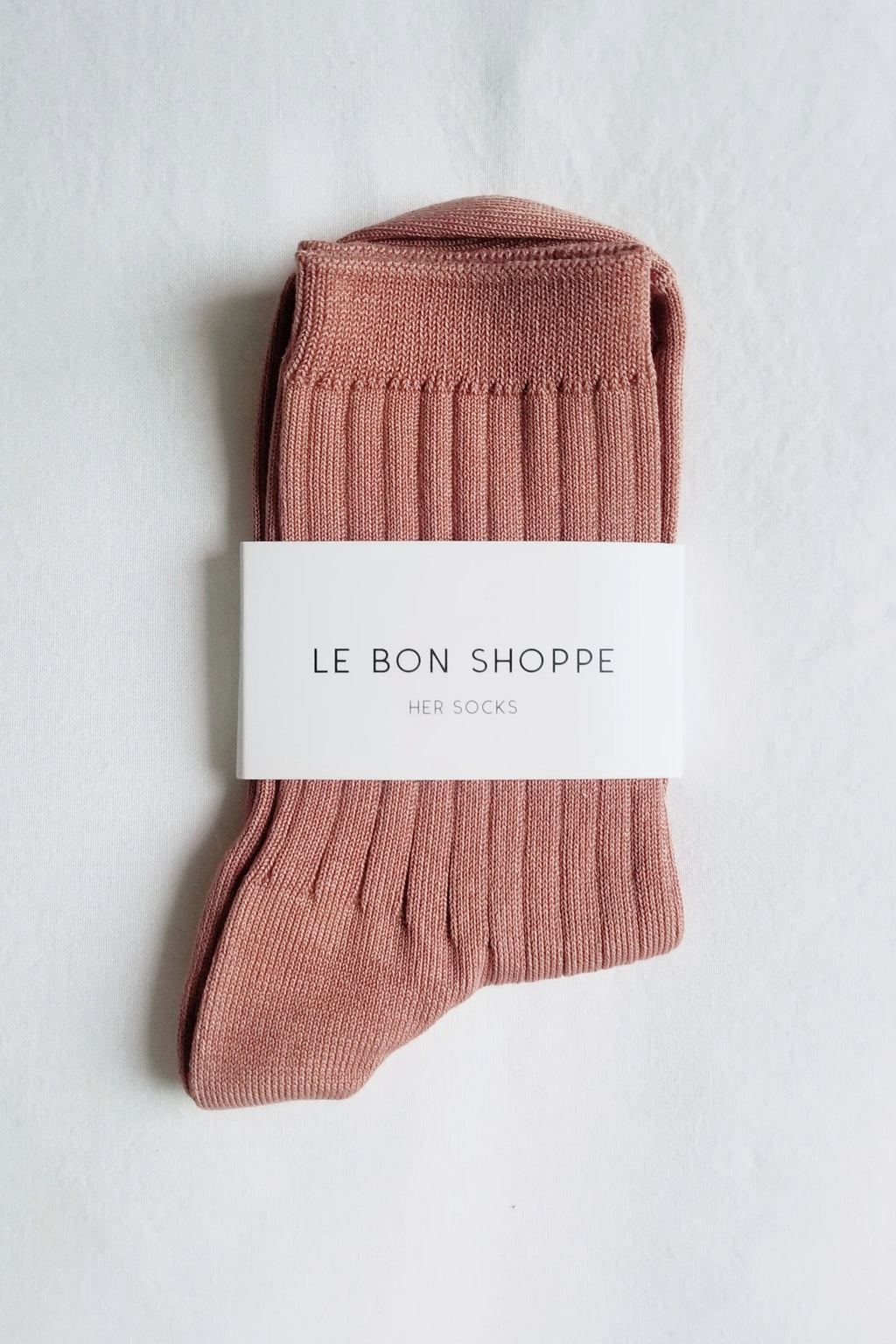 Le Bon Shoppe Her Nude Peach Socks - The Mercantile London