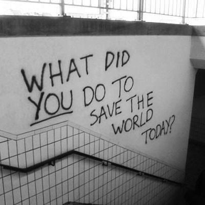 Small steps in the right direction - there is no planet b