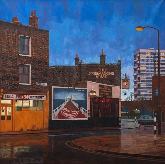 Doreen Fletcher - 'Almost Gone' paintings of East London.