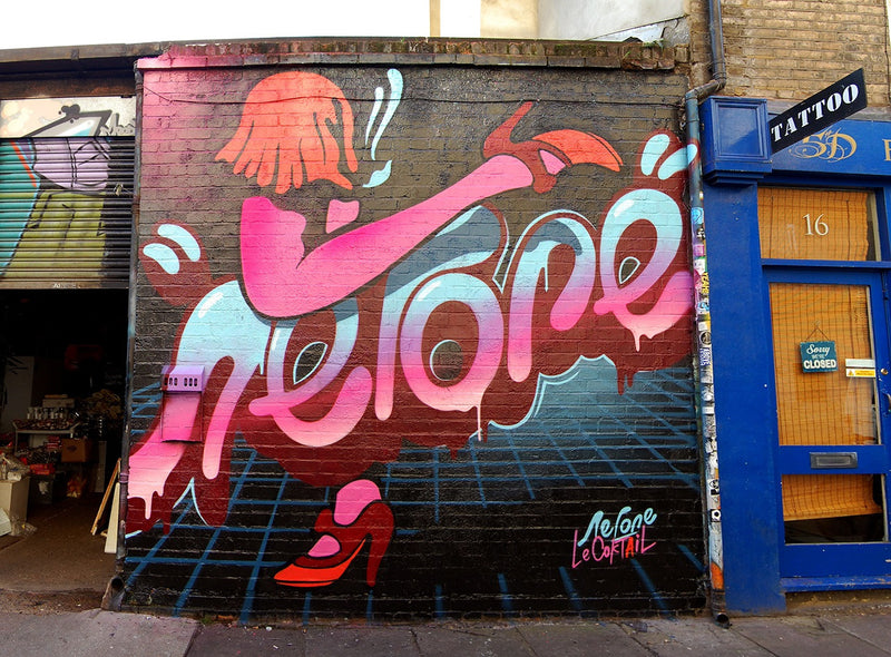 East London street art  - Nerone