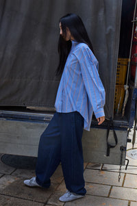 ICHI Berisel Barrel Leg Jeans - The Mercantile London