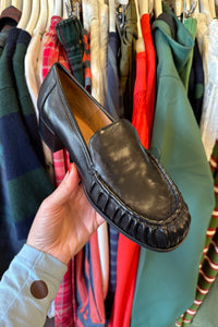 Billi Bi Black Nappa Loafer