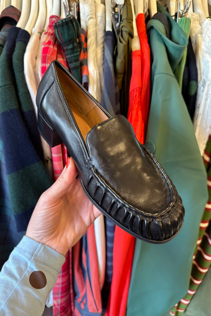 Billi Bi Black Nappa Loafer