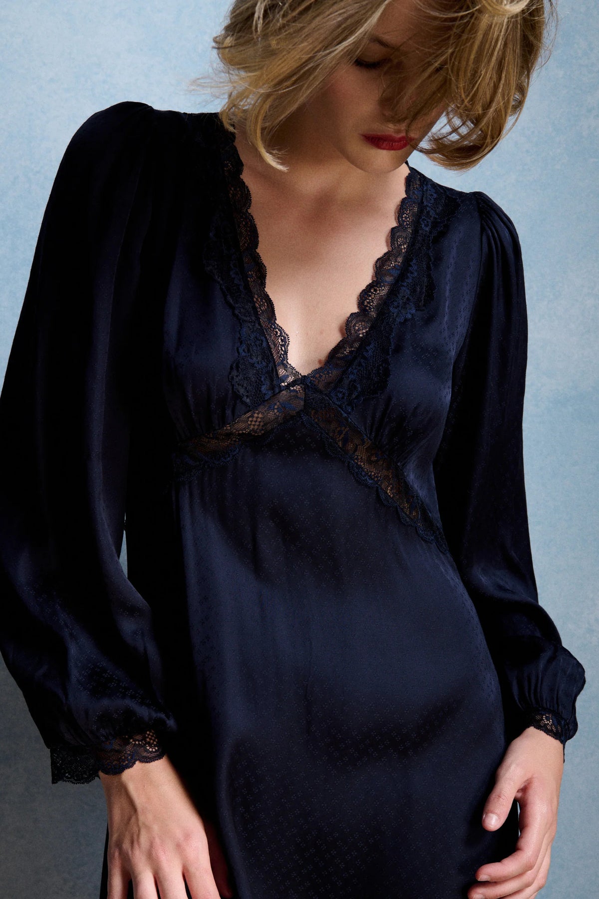 Petite Mendigot Lolita Navy Dress