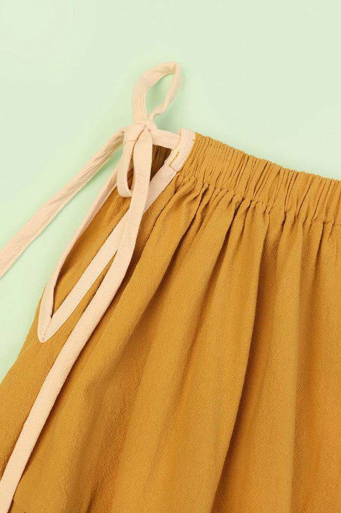L.F Markey Vince Mustard Skirt - The Mercantile London