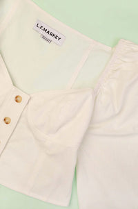 L.F Markey Eade White Top - The Mercantile London