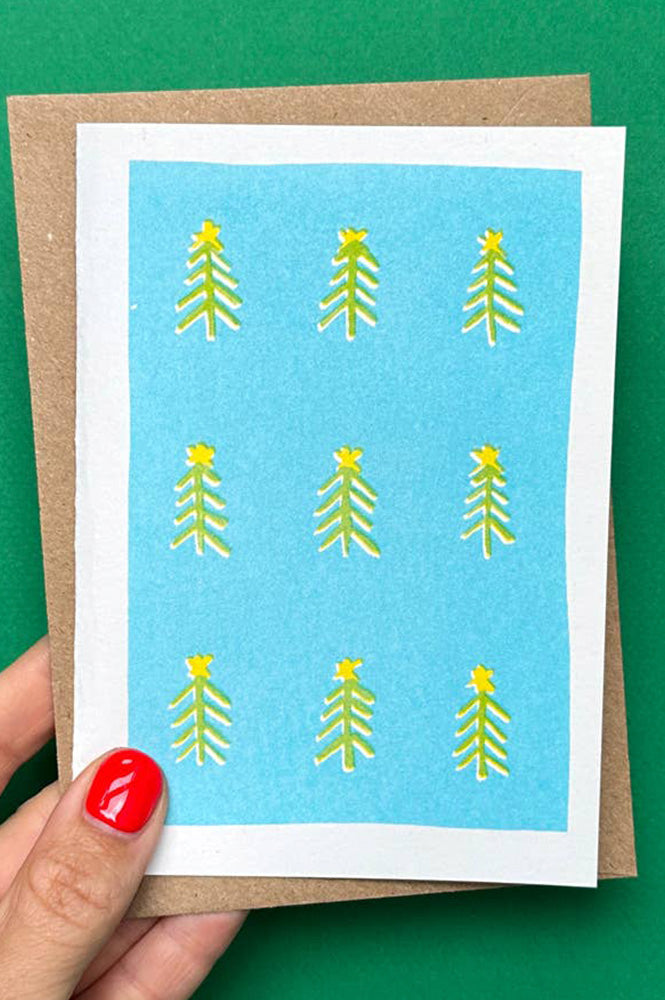 House Of Payne Tree Greeting Card - The Mercantile London