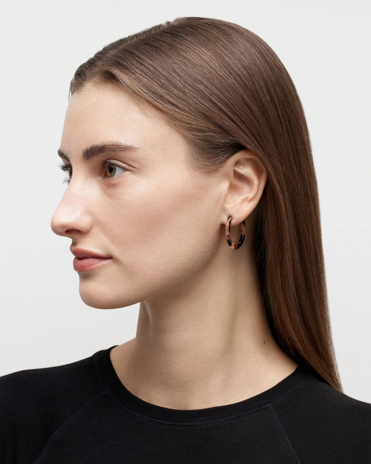 Machete Mini Hoops in Mocha RESIZE - The Mercantile London