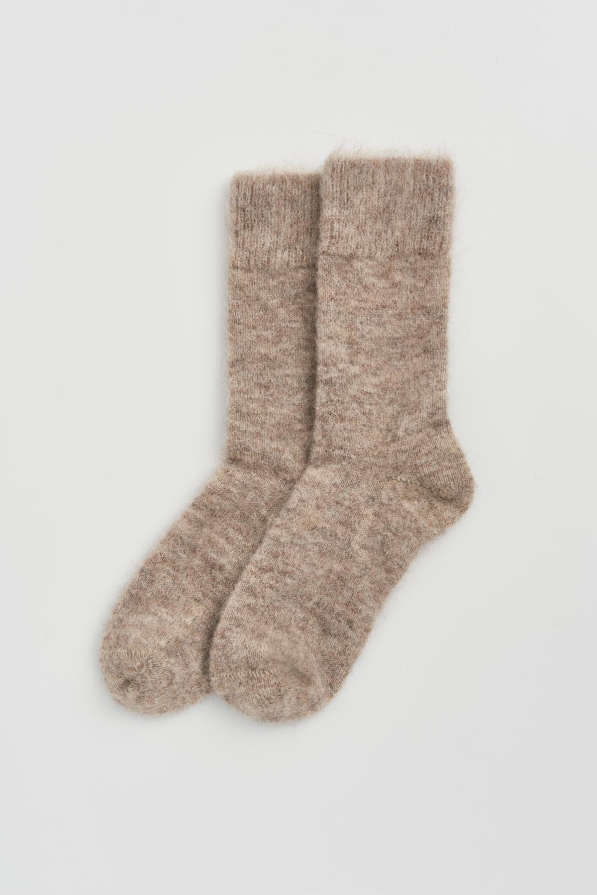 Pairs Hare Grey Ultra Soft Alpaca Socks - The Mercantile London