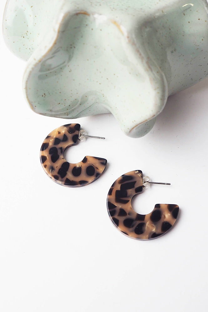Custom Made Karamell Hoop Earrings - The Mercantile London