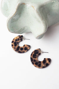 Custom Made Karamell Hoop Earrings - The Mercantile London