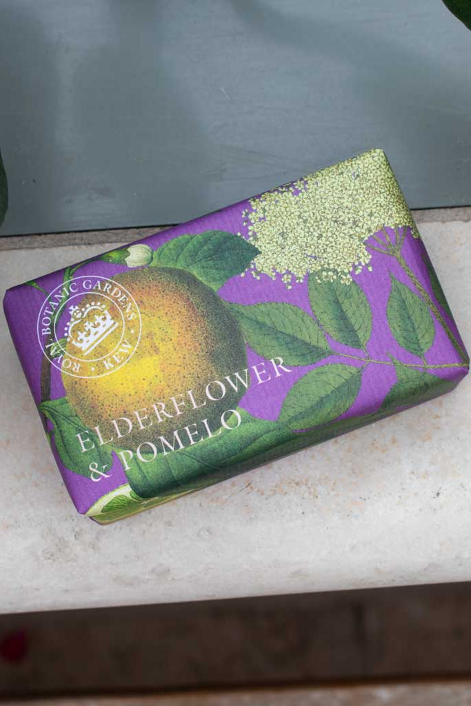 Kew Gardens Elderflower and Pomelo Soap - The Mercantile London