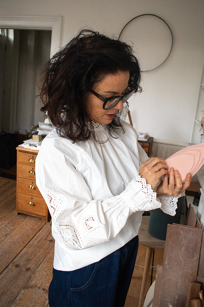 Suncoo Lola White Embroidered Blouse - The Mercantile London