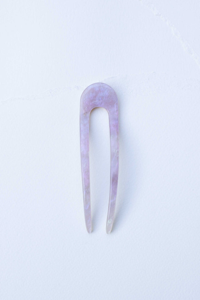 Eco The French Hair Pin: Pink Clouds - The Mercantile London