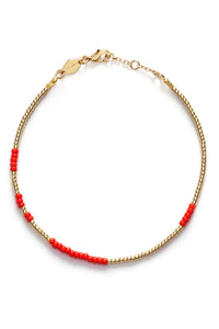 Anni Lu Asym Red Bracelet - The Mercantile London