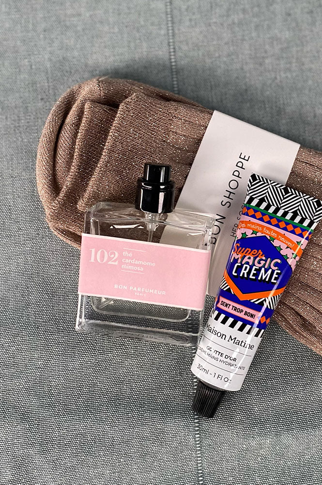 Bon Parfumeur 102 Tea, Cardamom, & Mimosa Eau de Parfum - The Mercantile London