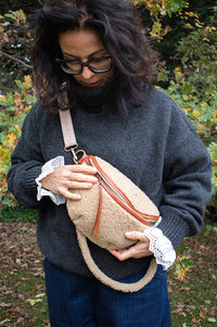 Bellerose Rosie Teddy Savanna Sling Bag - The Mercantile London