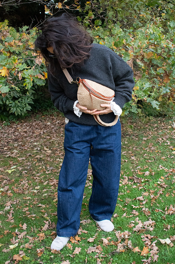 Bellerose Rosie Teddy Savanna Sling Bag - The Mercantile London