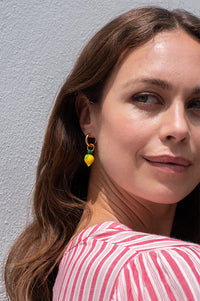 Sandralexandra Single Lemon Earring - The Mercantile London