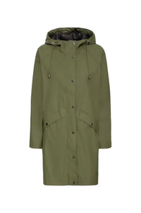 ICHI Tazi Kalamata Green Raincoat