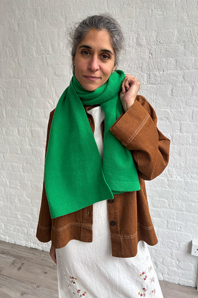 Indi & Cold White Cross-Stitch Dress - The Mercantile London