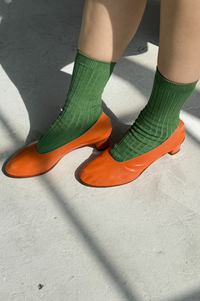 Le Bon Shoppe Her Jade Socks - The Mercantile London