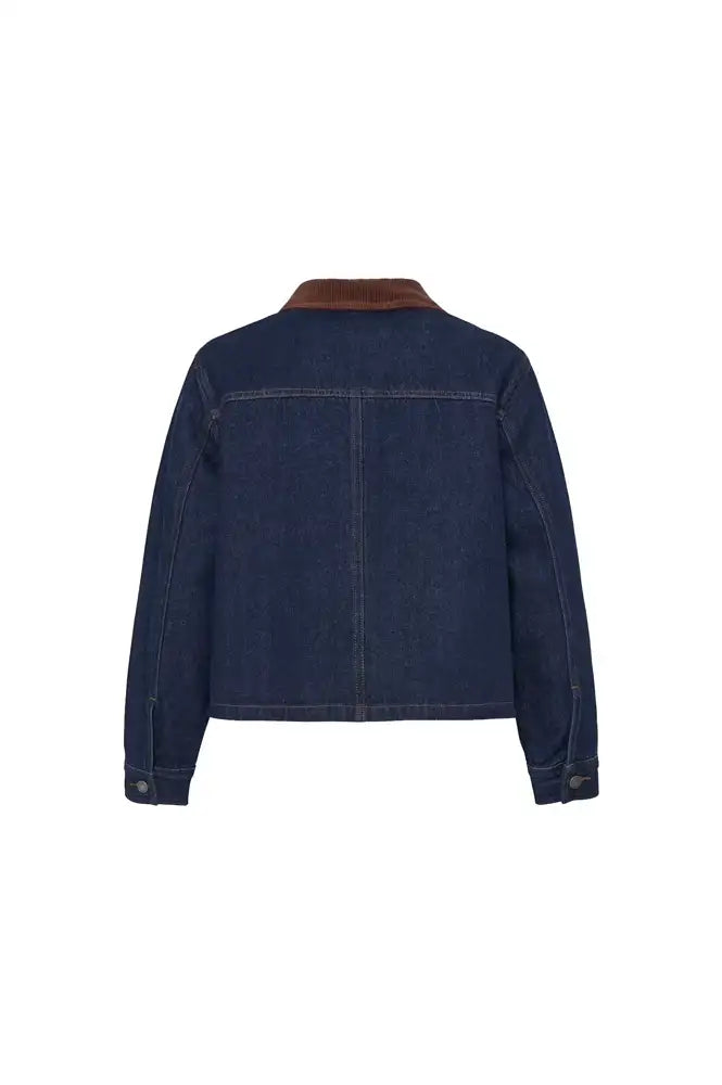 Fransa Leslie Dark Denim Jacket