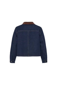 Fransa Leslie Dark Denim Jacket