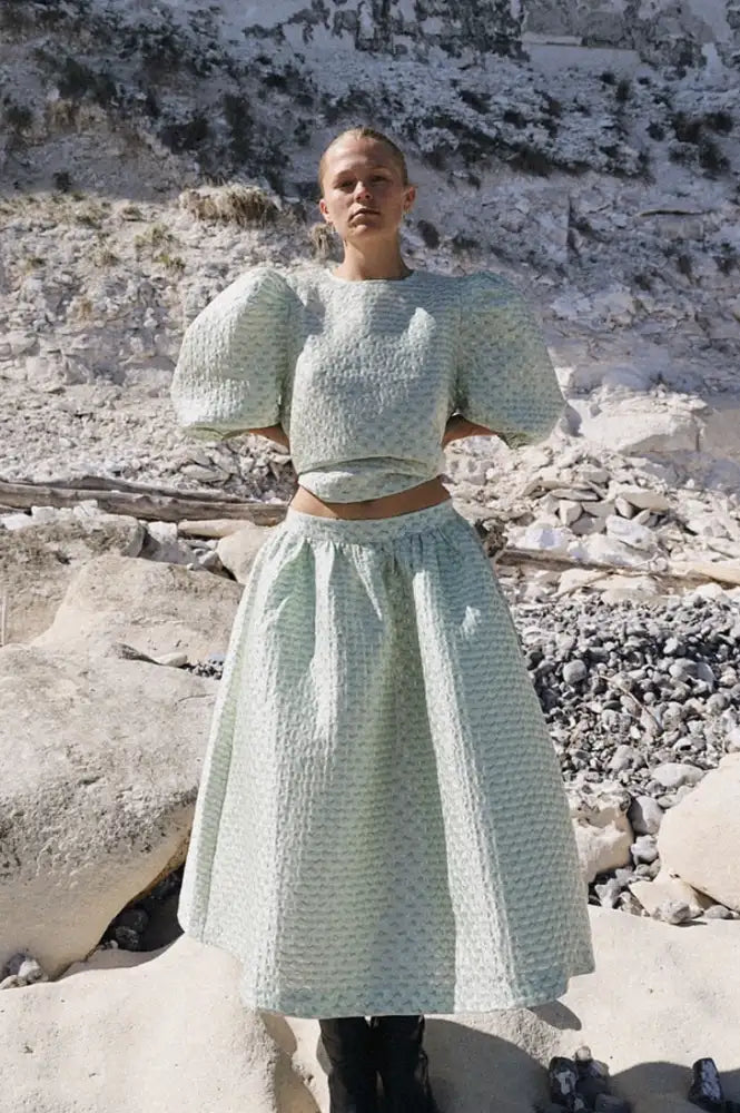 Stella Nova Mint Tea Bubble Skirt