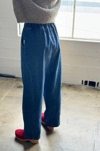 Le Bon Shoppe Long Arc Blue Denim Pants - The Mercantile London