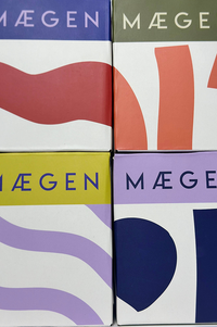 MÆGEN Pablo Pots Water Lotus & Rose Candle - The Mercantile London