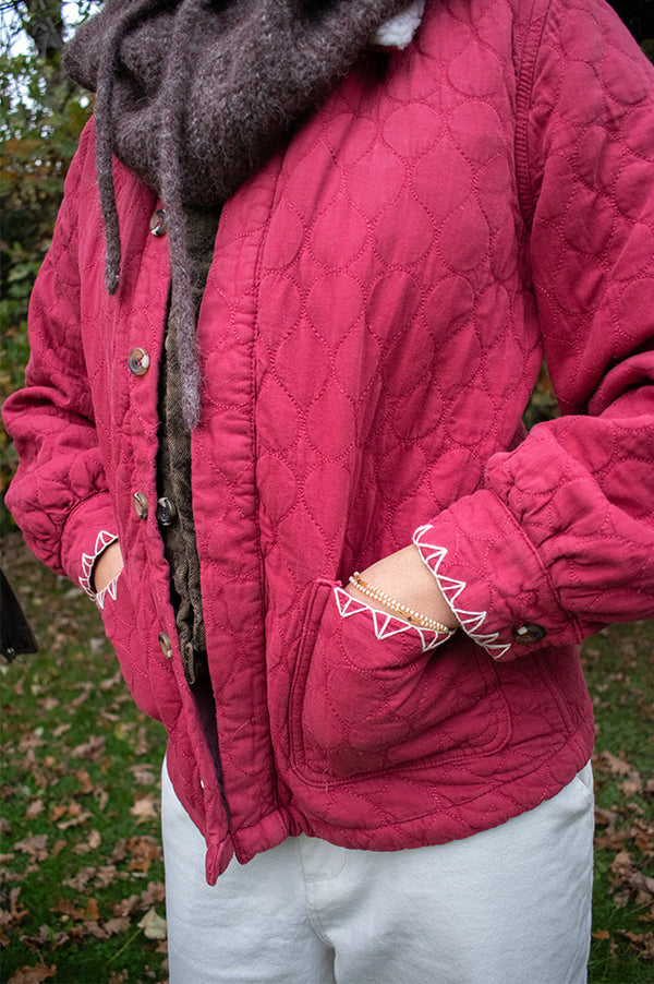 Seventy + Mochi Frida Faded Rose Jacket - The Mercantile London