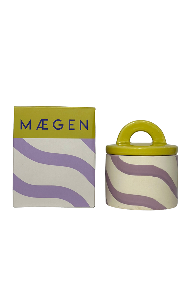 MÆGEN Pablo Pots Water Lotus & Rose Candle - The Mercantile London