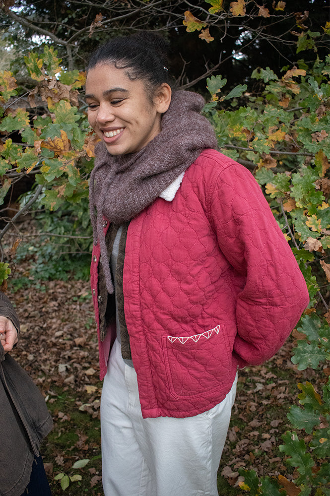 Seventy + Mochi Frida Faded Rose Jacket - The Mercantile London