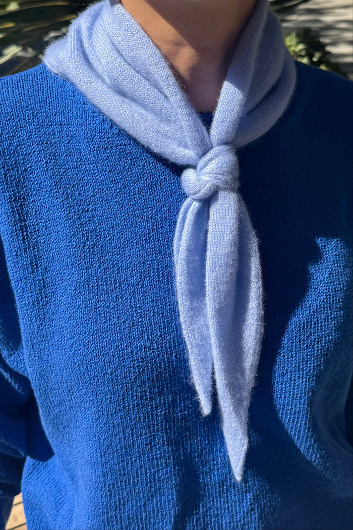 Le Bon Shoppe Cashmere Powder Blue Bandana - The Mercantile London
