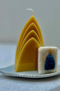 Sanne Honey Candle - The Mercantile London