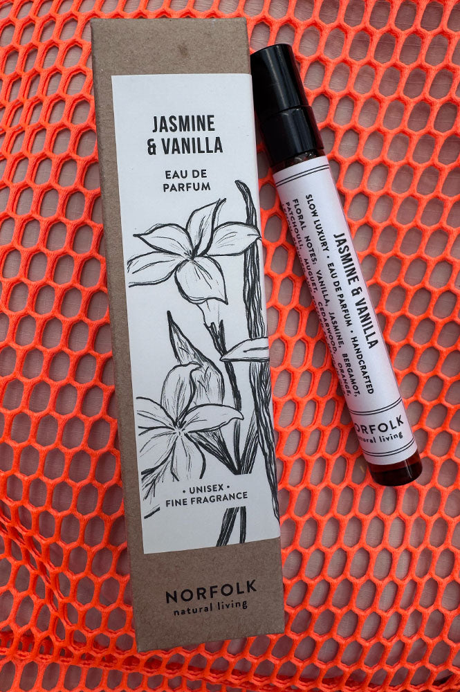 Norfolk Natural Living  Parfum - Jasmine & Vanilla 10ml - The Mercantile London
