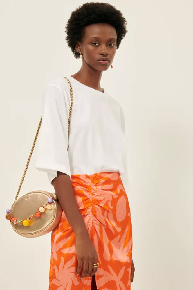 Sessùn Hayetti Tangerine Skirt - The Mercantile London