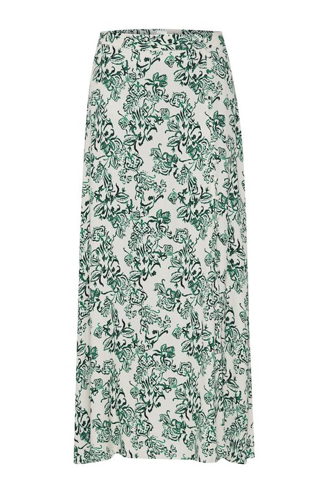 Atelier Rêve Rosie Pepper Green Flower Skirt - The Mercantile London