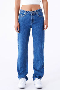Dr Denim Arch Pebble Mid Stone Jeans - The Mercantile London